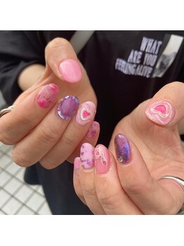 ハラジュクネイルズ(harajukunails)/ニュアンスやり放題｜60分