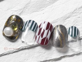 ボーダー和風ブライダル￥10000