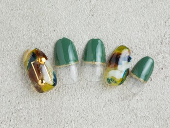 ティアリーネイル コレットマーレ店(Tiary Nail)/べっ甲ネイル