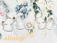 美サロン アロンジェ甲府向町店/ホワイトネイル☆