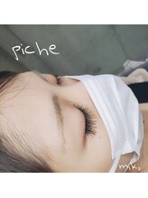 ピシェ(piche)/フラットラッシュカラー