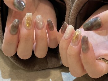 クルネ(QULNE)/ニュアンスネイル/もやもや