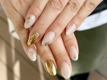 ビアンカ 東京ドームラクーア店(Bianca)/ゴールドネイル