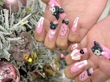 イル 神戸店/3Ｄ×キャラクターネイル