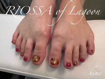 リオッサ オブ ラグーン(RIOSSA of Lagoon)/べっ甲×ボルドー