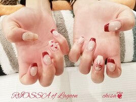 ラブリーハートネイル