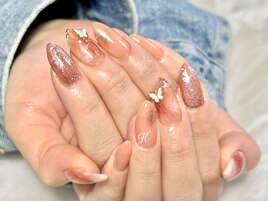 定額＋蝶パーツ