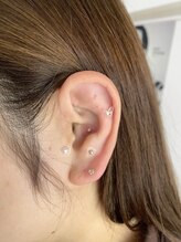 アボット(ABBOTT)/耳ツボジュエリー（シルバー）