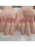 Shino担当【カラーグラデーション/クリアベース】10450円→6800円