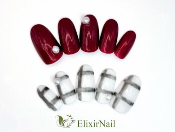 エリクサーネイル 西武新宿(Elixir Nail)/定額a シンプル/クーポン使用