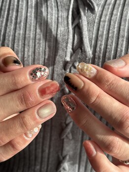 フィルネイル(fil nail)/ショートネイル定額ニュアンス