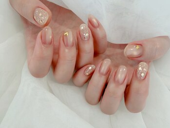 サロン ド リリー(salon de Lily)/《パラジェル》透明感ネイル