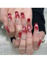 クイーンズビューティーサロン 歌舞伎町店(Queen's beauty salon)/チップ長さ出し10本やり放題