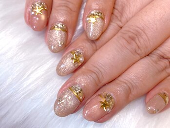 リュエネイル 都立大学(LUE NAIL)/星ネイル