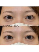 韓国まつ毛・アイブロウ・LEDマツエク　NUN BROWS 東戸塚店/◎立ち上げストレート