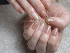 オフィスちゅるんキラキラネイル