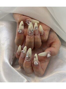 ウィッシュネイル 名古屋店(Ｗish Ｎail)/スカルプ90分アートし放題/12000