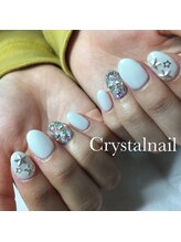 クリスタルネイル ボンベルタ橘店(CRYSTAL NAIL)/ストーンネイル