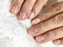 サロンド トウキョウ(Le salon de TOKYO)/お持ち込みデザイン☆ピンク