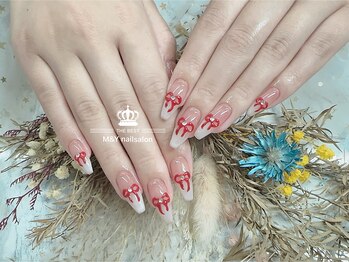 エムアンドワイ 秋葉原店(M&Y)/大人気リボンネイル