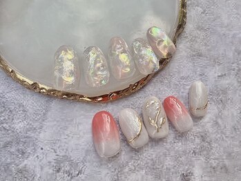 キュアバイアニーアンドジーノ(Qa by Annie&Gino)/6月キャンペーンネイル