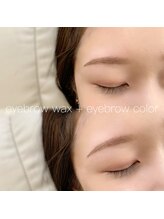 エル 薬院店(Eru)/眉wax+眉カラー