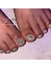 [foot]【オフ無料】フラッシュワンカラー ¥8000 [60分]
