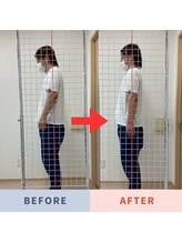 ストレッチヒーロー 姫路広畑店/背中に注目！