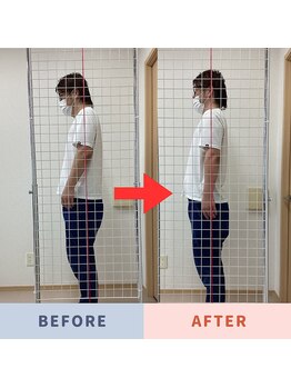 ストレッチヒーロー 姫路広畑店/背中に注目！