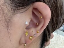 ネイルサロン レクラン(Nail Salon L'ecrin)/耳つぼジュエリー ゴールド 新宿