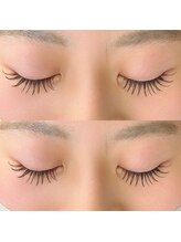 アイデザイン ツツ./ブラウンふわっと自然束感