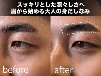 アジトトウキョウ ブロウズアンドネイル 恵比寿(AJITO TOKYO BROWS&NAIL)/メンズ[眉毛サロン]