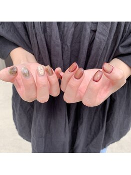 サロン シュシュ(salon chouchou)/ちぐはぐネイル