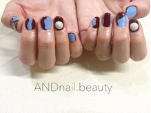 アンドネイル ビューティー(AND nail,beauty)/冬ネイル/ニュアンス/藤沢
