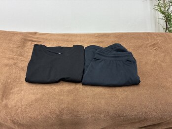 南国整体院/お着替えご用意しております。