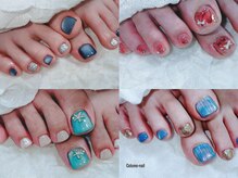 コロミネイル(colome nail)の雰囲気(フットジェルネイル、カラー豊富、、サンプル50種類選べます♪)