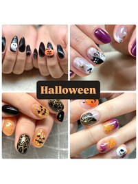 ハロウィンネイル