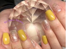 アン ジョーヌドラゴ/【自爪ネイル】イエローネイル
