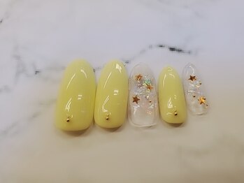 トータルビューティーサロン ドールズ(total beauty salon Dolls)/キラキラスターネイル