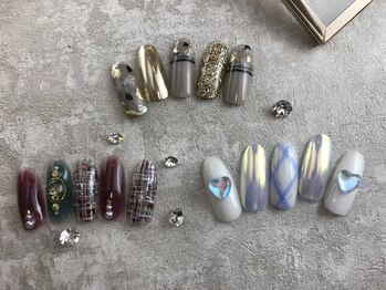 エスフィーネイルサロン ブリーユ(Esfy nailsalon Brille)/11月のスカルプの定額デザイン