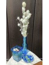 ブレッシングス(BLESSINGS)/青のガラス