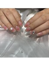 ビーカラフル 渋谷店(Becolorful)/チークグラデーションネイル