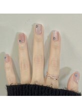 アイネイル(AI Nail)/ワンカラ＋10個ストン付き