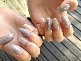 ブルーニュアンスネイル