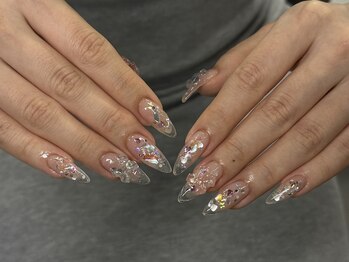 ネイルスタジオイー(nailstudio E)/【RUNA】clear☆
