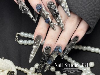 サンサンイチ 関内店(331)/黒マグネット×ハロウィンパーツ