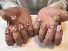 アネモネネイル(anemone nail)/アシメネイル