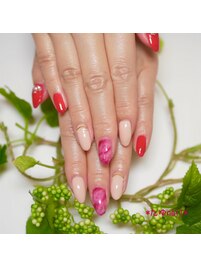 華やかネイル☆