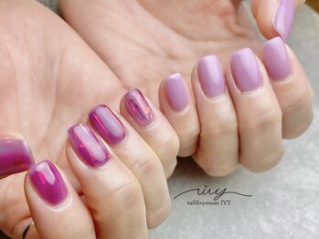 アイヴィー(IVY)/アシンメトリーネイル