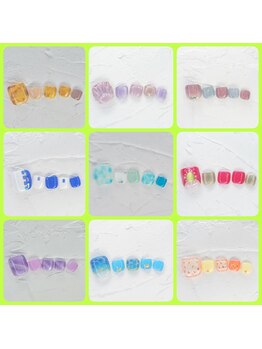 メイク(Me19)/フットアートネイル